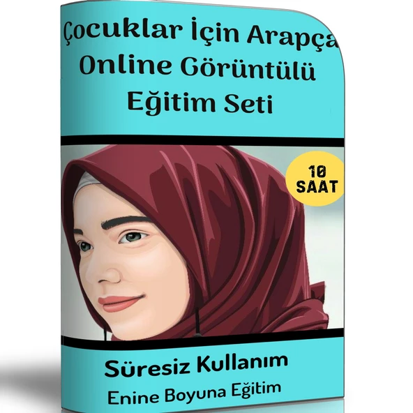 Çocuklar İçin Arapça Online Görüntülü Eğitim Seti ürün görseli 1