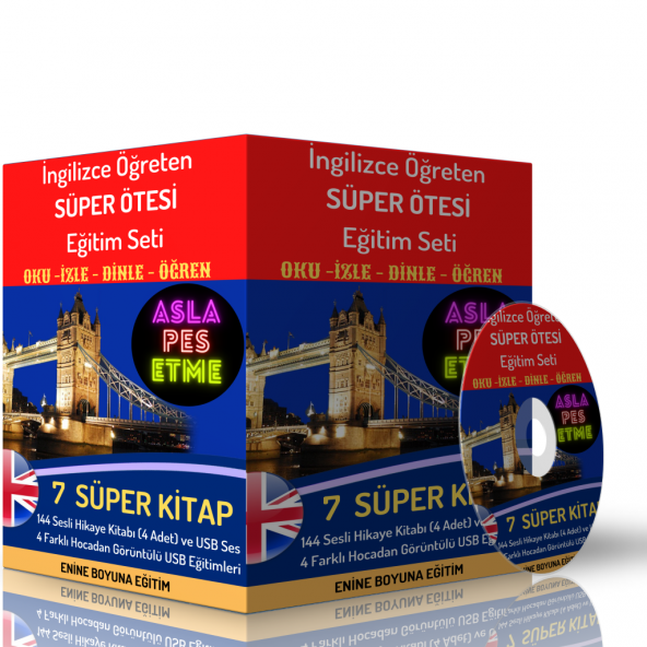 İngilizce Öğreten Süper Ötesi Eğitim Seti ürün görseli 1