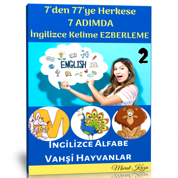 7 Adımda İngilizce Kelime Ezberleme Kitabı-2 ürün görseli 1