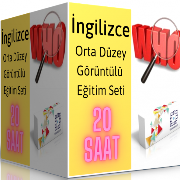 İngilizce Orta Düzey Görüntülü Eğitim Seti ürün görseli 1