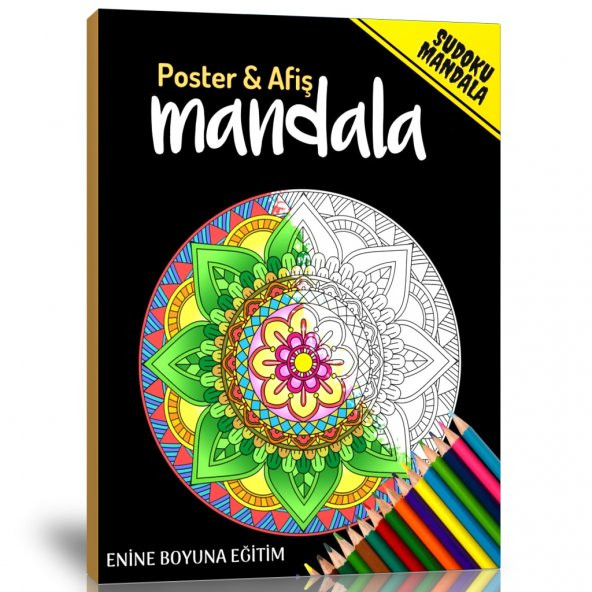 Mandala Boyama Resim Kağıtları ürün görseli 1