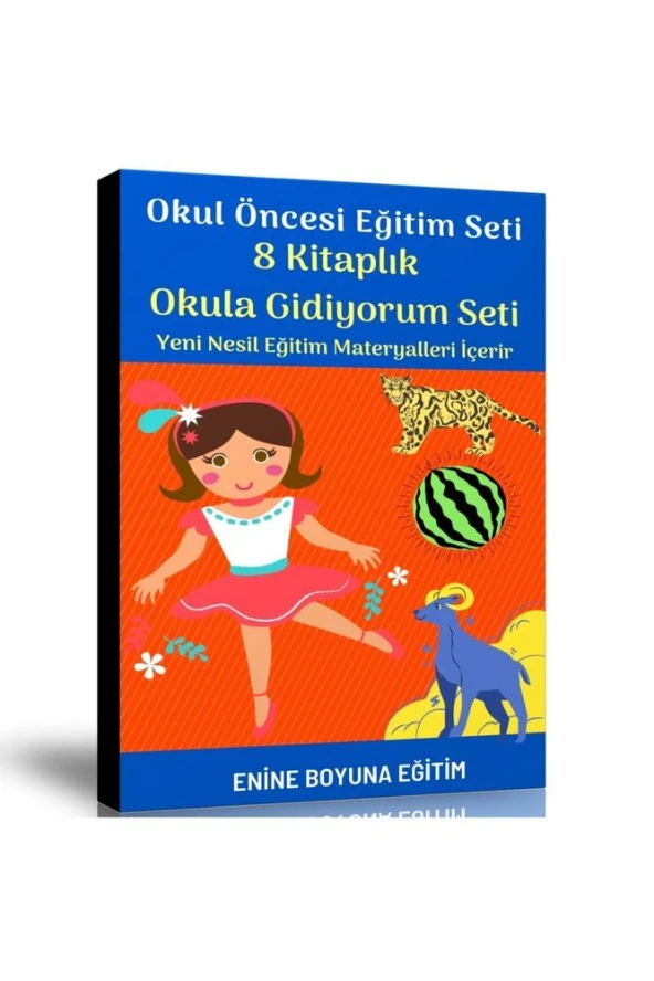 Okul Öncesi Eğitim Seti (8 Kitap) - Resim 2