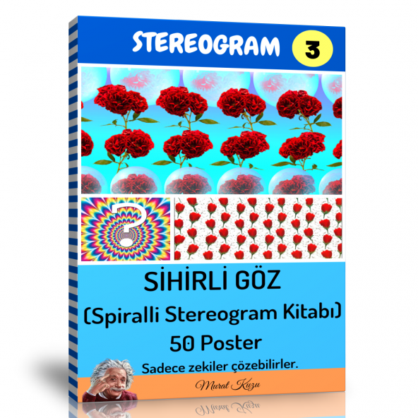 Stereogram (Sihirli Göz) Kitabı -3 ürün görseli 1