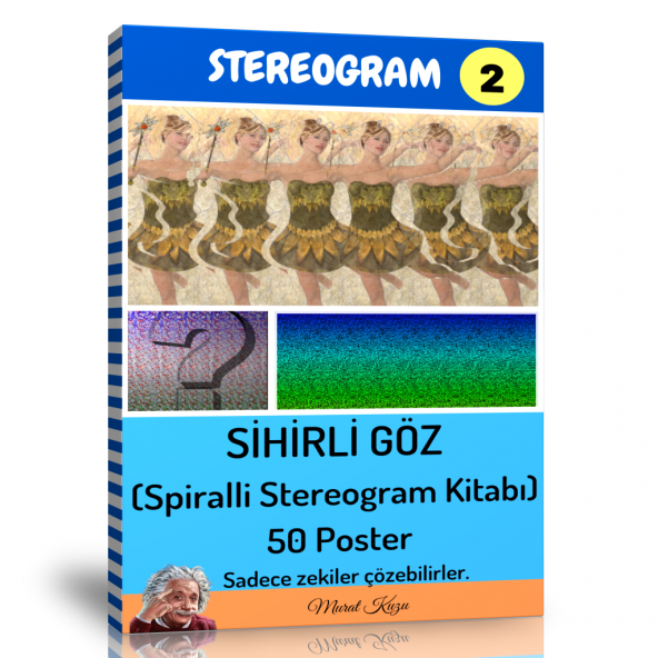 Stereogram (Sihirli Göz) Kitabı -2 ürün görseli 1