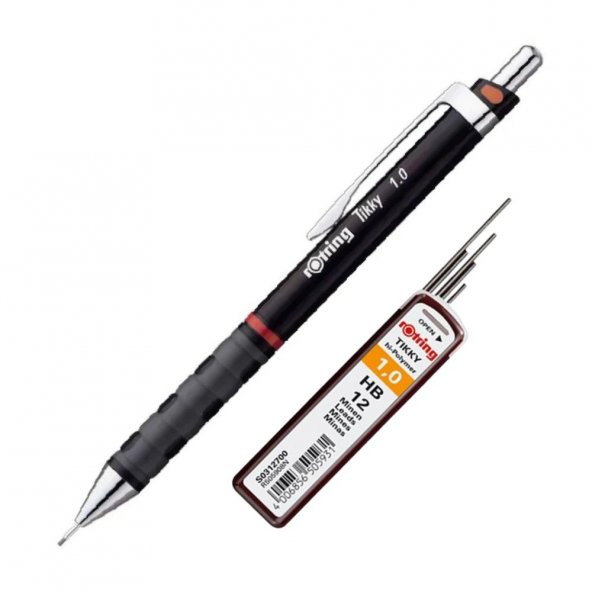 0.9 / 1.0 Mm Siyah Tikky Uçlu Kalem ve Uçu 1 Adet Rotring Siyah Versatil Kalem 1,0 Mm ve Ucu 1 Adet ürün görseli 1