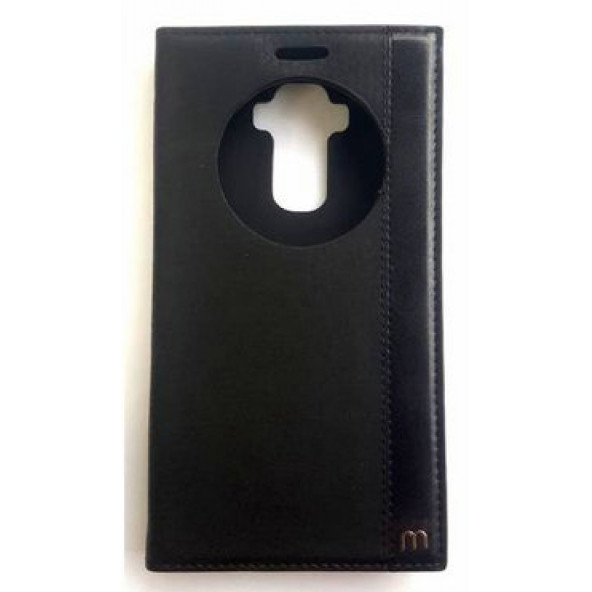 Lg G4 Stylus Siyah Kapaklı Magnum Kılıf Tam Orjinal Kalıp ürün görseli 1