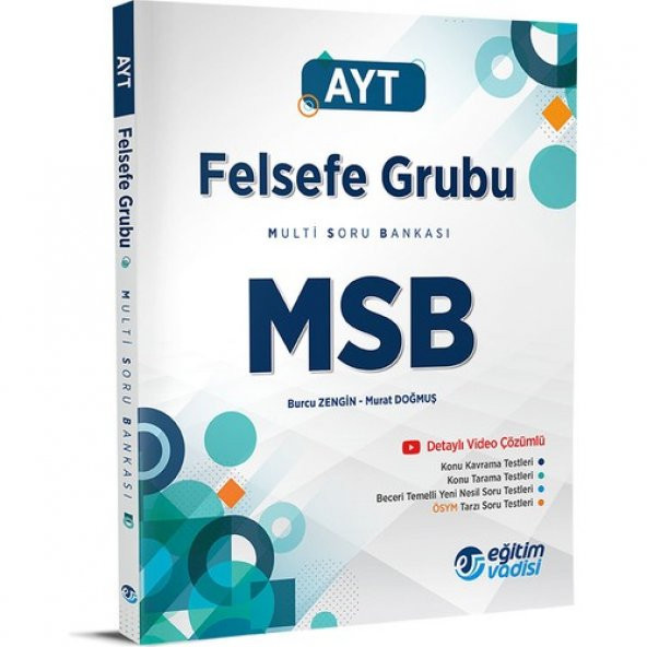 Eğitim Vadisi AYT Felsefe Multi Soru Bankası ürün görseli 1