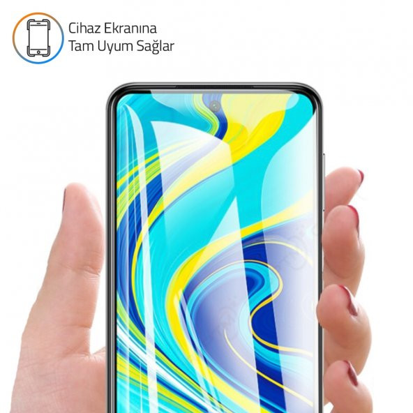 NoTech Samsung Galaxy M22 Temperli Cam Ekran Koruyucu - Resim 6