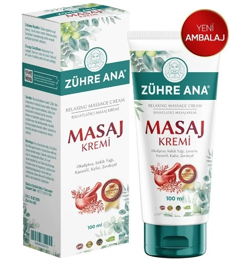 Zühre Ana Masaj Kremi 100 ml Orijinal Hologramlı Ürün ürün görseli 1