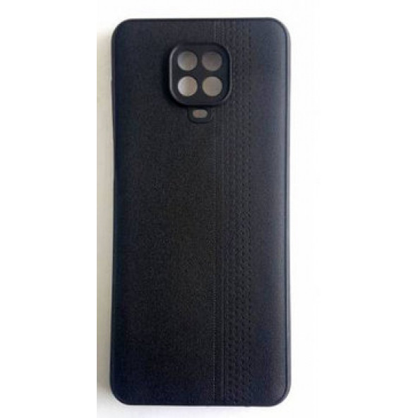 Xiaomi Redmi Note 9 Pro/Note 9s Deri Görünümlü Yumuşak Spor Kılıf ürün görseli 1