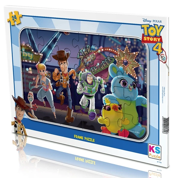 KS Puzzle 24 Parça  Toy Stoty Frame Puzzle ürün görseli 1
