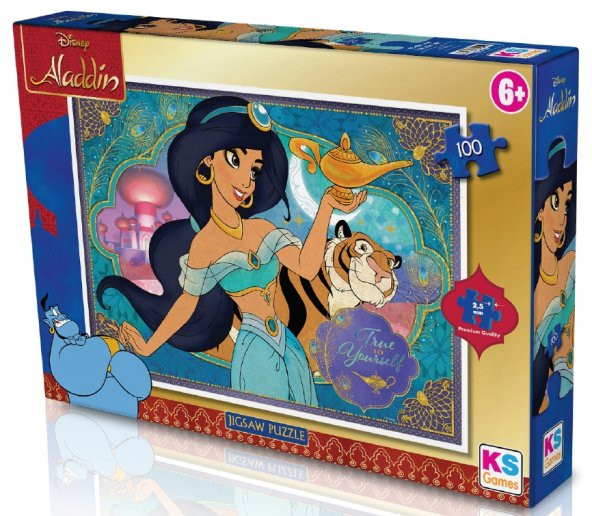 KS Puzzle 100 Parça Aladdin ürün görseli 1
