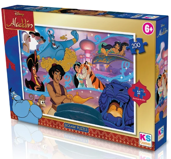 KS Puzzle 200 Parça Aladdin ürün görseli 1