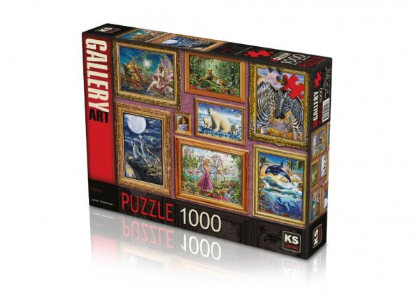 KS Puzzle 1000 Parça Gallery ürün görseli 1