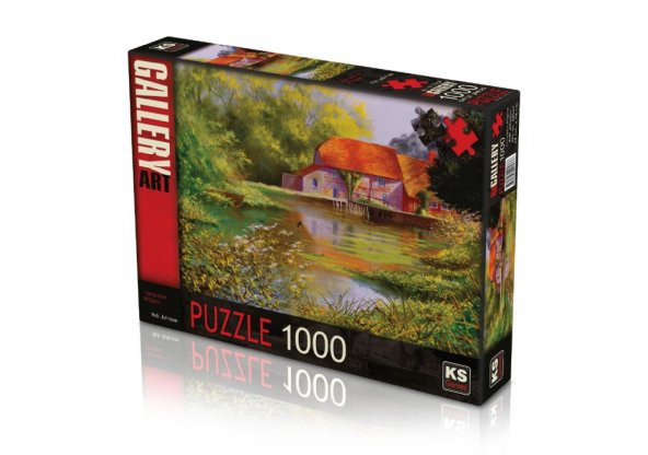 KS Puzzle 1000 Parça Hampshire Millpool ürün görseli 1