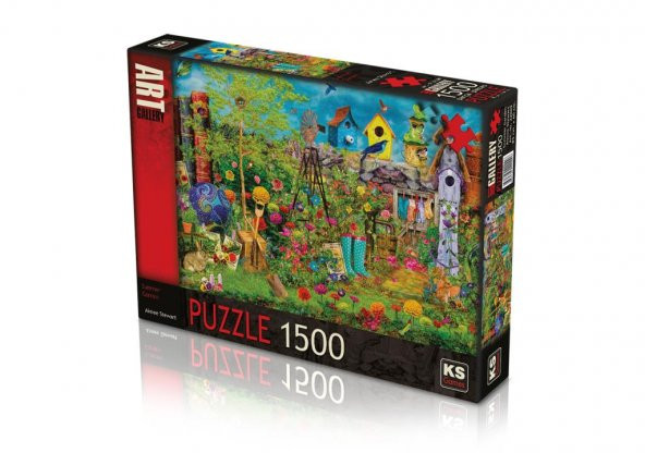 KS Puzzle 1500 Parça Summer Garden ürün görseli 1