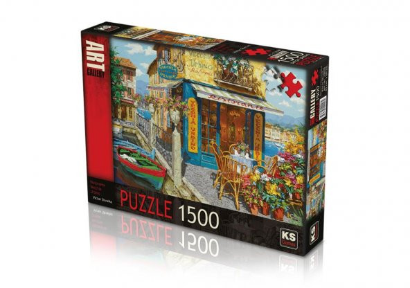 KS Puzzle 1500 Parça Ristorante Vecchia Urbino ürün görseli 1