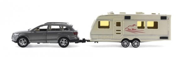 Gri Metal Araçlı Karavan Mk1021 - Resim 3