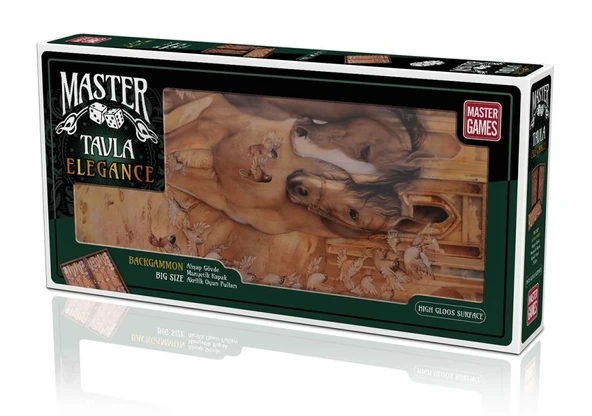 KS Games Master Elegance Tavla Atlar - Resim 2