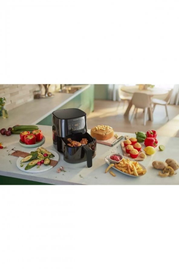 Philips Hd9252/90 Essential Airfryer Fritöz - Resim 6