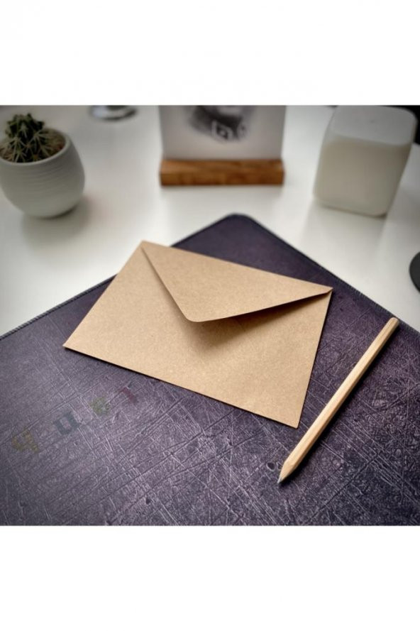 500 Adet Mektup Zarfı 13x18cm 100gr. Kraft ürün görseli 1