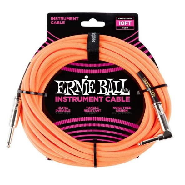 Ernieball P06079 10ft / Enstrüman Kablosu ürün görseli 1