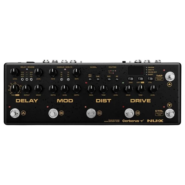 NUX Cerberus Gitar Efekt ve Kontrol Pedalı ürün görseli 1