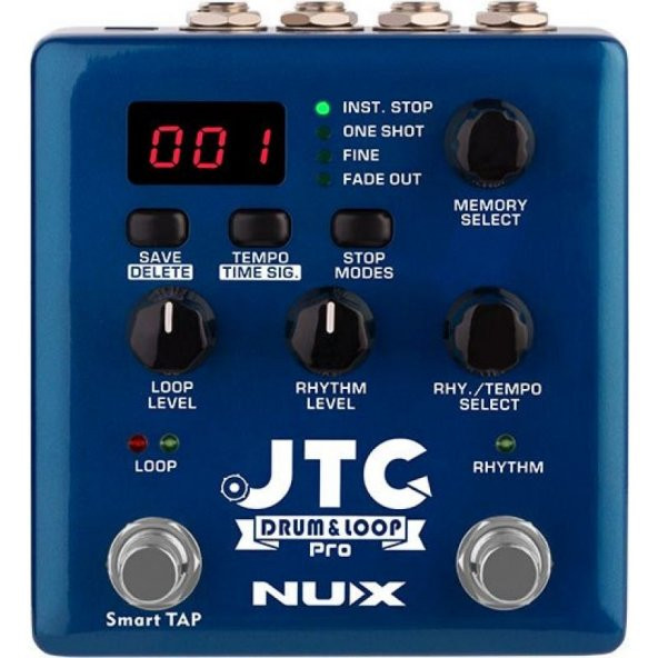 Nux NDL-5 JTC Drum & Loop Pro Dual Switch Looper Pedalı ürün görseli 1