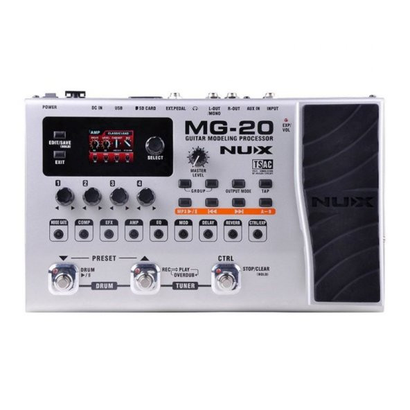 NUX MG-20 Gitar Efekt Prosesörü ürün görseli 1