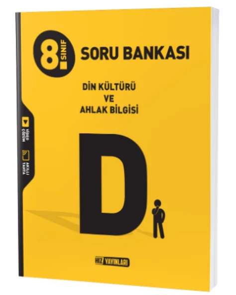 8. SINIF DİN KÜLTÜRÜ VE AHLAK BİLGİSİ SORU BANKASI ürün görseli 1