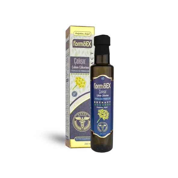 My Farmaex Çakşır(ferula) - Çoban Çökerten(trıbulus) Ekstratı 250ml Nehir... ürün görseli 1