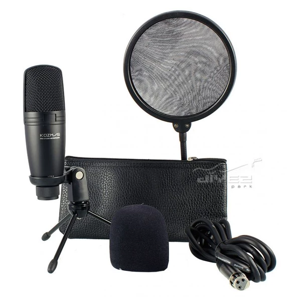 Kozmos KCP-3 Pro Aksesuarlı Condenser Stüdyo Mikrofonu - Resim 2