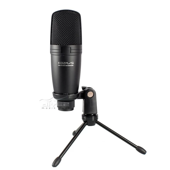 Kozmos KCP-3 Pro Aksesuarlı Condenser Stüdyo Mikrofonu - Resim 3