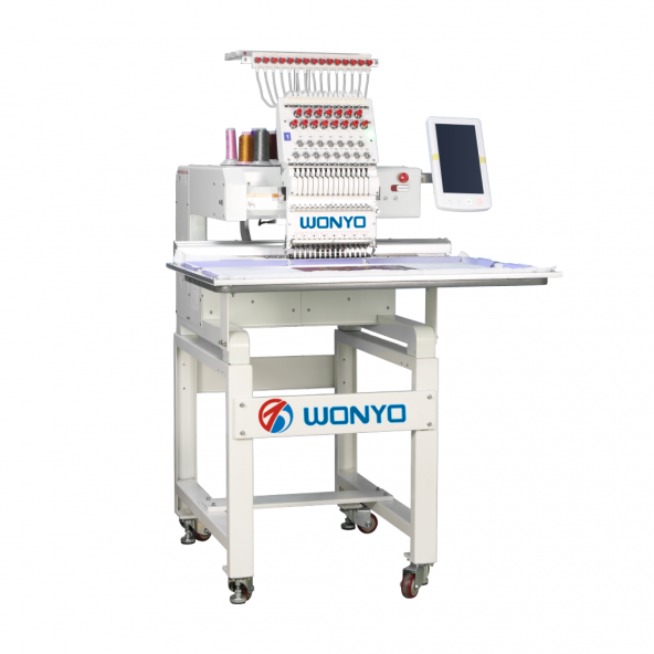 WONYO WYQ1501L Tek Kafa 15 İğne Nakış Makinesi (60Cm X 40 Cm İşleme Alanı) ürün görseli 1