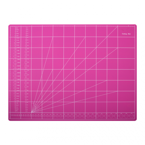 Kesim Pedi A2 60cm X 45cm Pembe - Resim 2
