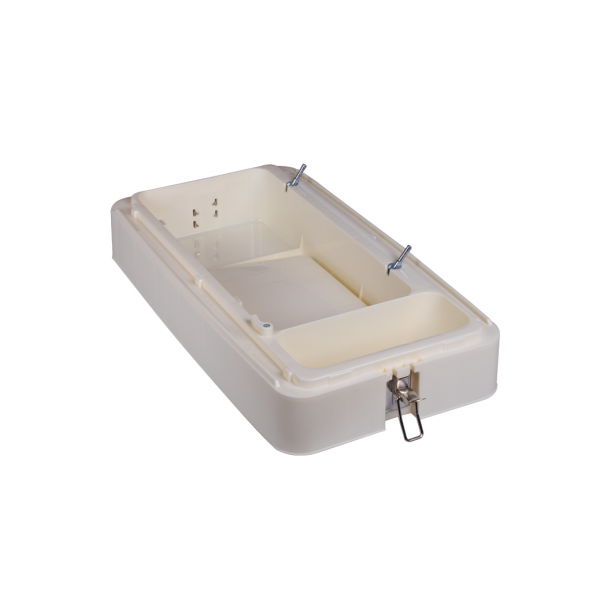 Dikiş Makine Çantası Menteşeli (Krem) - Resim 3