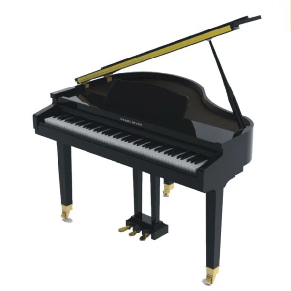 Pearl River GP1100 Baby Grand Dijital Piyano (Siyah) ürün görseli 1