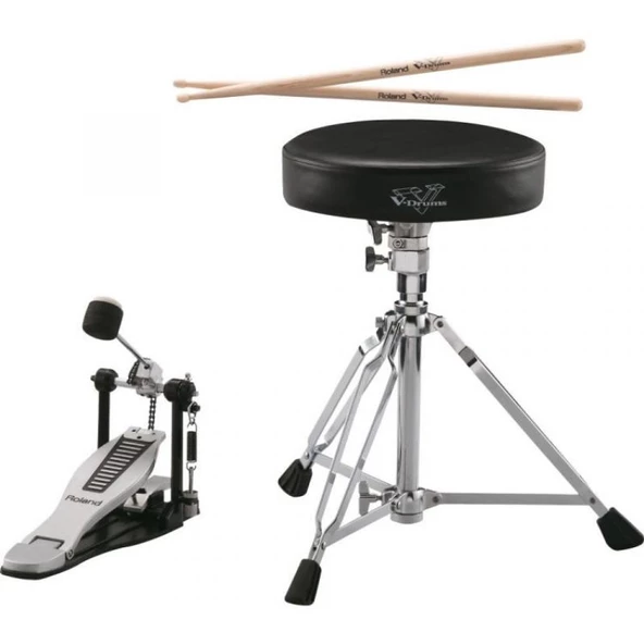 ROLAND DAP-3X Aksesuar Paketi (Tabure Kick Pedalı Baget) ürün görseli 1