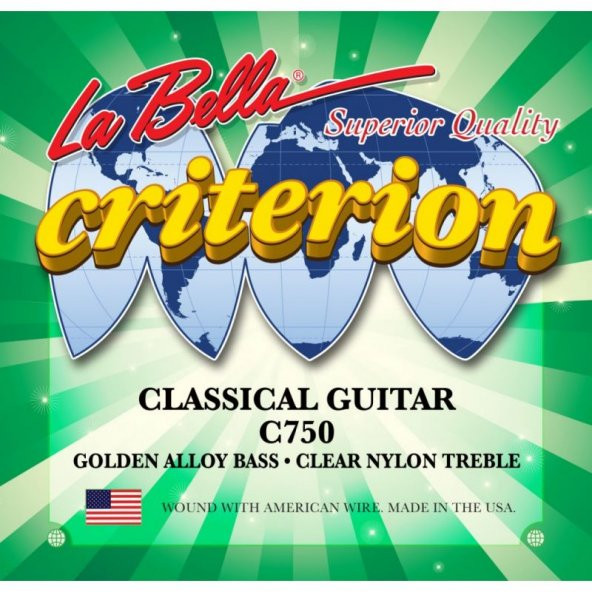 La Bella C750 Klasik Gitar Teli ürün görseli 1