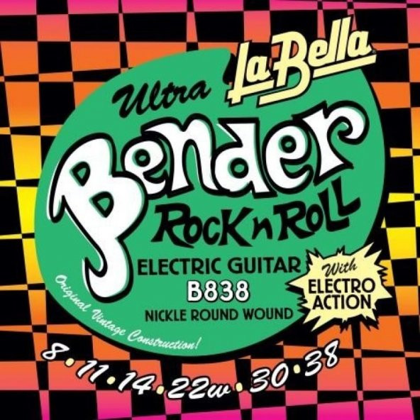 La Bella B942 Elektro Gitar Teli - Resim 2
