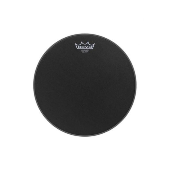 REMO AMBASSADOR® BLACK SUEDE 13 inç Davul Derisi ürün görseli 1
