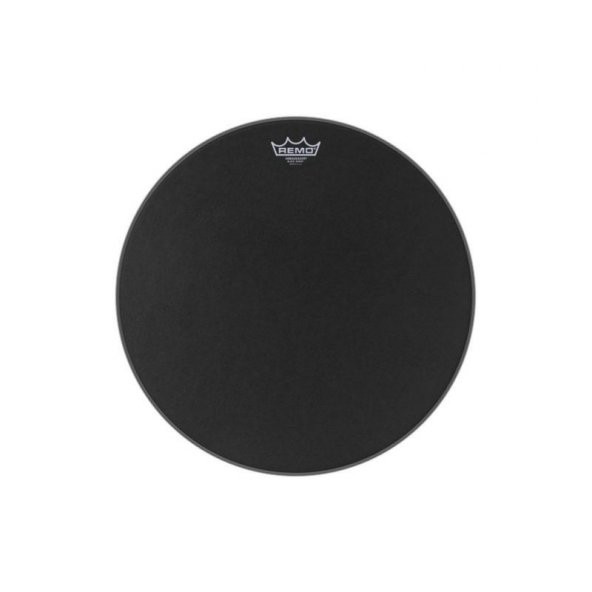 REMO AMBASSADOR® BLACK SUEDE 18 inç Davul Derisi ürün görseli 1