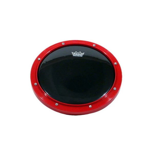 REMO PRACTICE PAD AMBASSADOR EBONY 8 inç Kırmızı ürün görseli 1