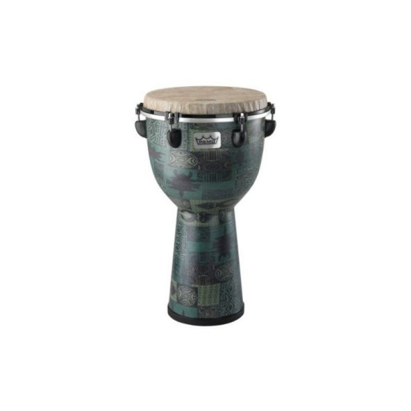 REMO APEX DESIGNER SERIES DJEMBE GREEN KINTE 12 x 22 inç ürün görseli 1