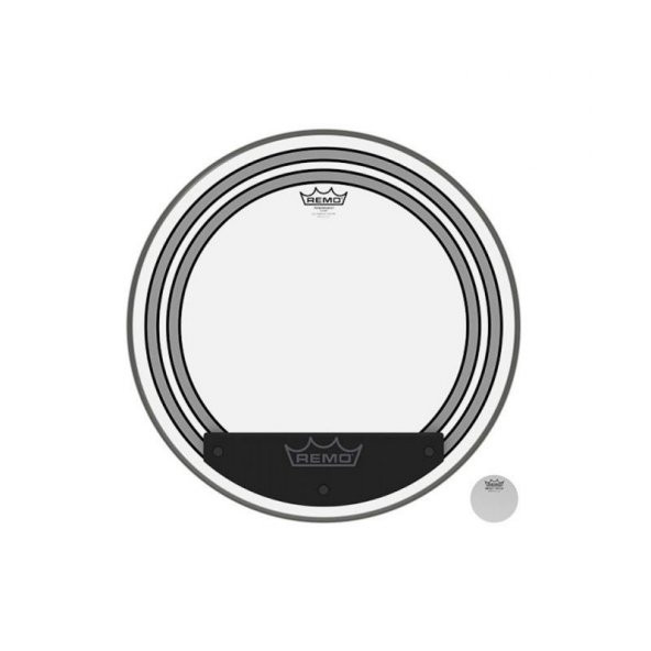 REMO POWERSONIC® CLEAR 20 inç Kick Derisi ürün görseli 1