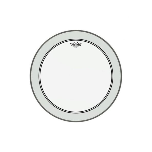 REMO POWERSTROKE® P3 CLEAR 22 inç Kick Derisi ürün görseli 1