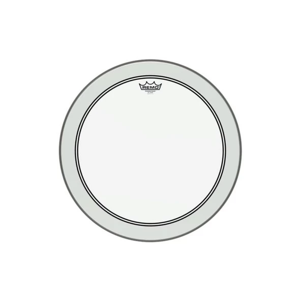 REMO POWERSTROKE® P3 CLEAR 18 inç Kick Derisi ürün görseli 1