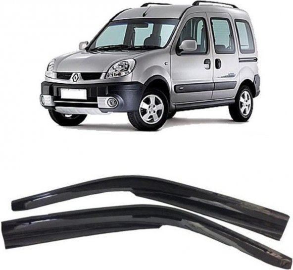 Renault Kango 1 Cam Rüzgarlığı 2li - Resim 2
