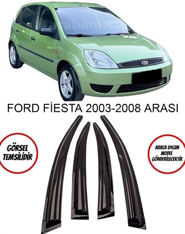 Balp Ford Fiesta 4lü Cam Rüzgarlığı 2003-2008 Arası ürün görseli 1