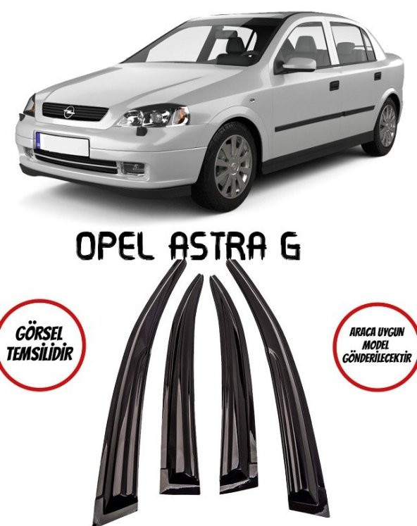 Opel Astra G Cam Rüzgarlığı 4lü ürün görseli 1